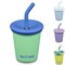 RVS Kid Cup Kinderbeker met Deksel en Rietje 296 ml Klean Kanteen