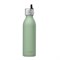 Effen Thermosfles Lekdicht van Gerecycled RVS met Sportdop 600 ml Qwetch