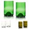 Rebottled Tumblers Set van 2 van Geupcycled Glas 330 ml Rebottled