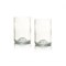 Rebottled Tumblers Set van 2 van Geupcycled Glas 330 ml Rebottled