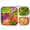 U-konserve Rectangle Divided Lunchbox 3 Vakken 22x15x5 U-konserve