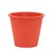 Plantenpot Natuurrubber Plasticvrij Medium Koraalrood Fair Zone