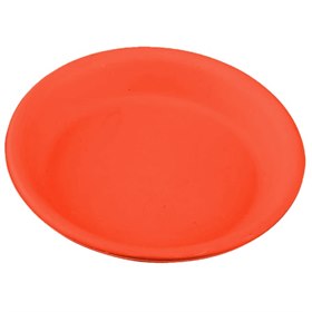 Plantenpot Schotel Natuurrubber Plasticvrij Medium Koraalrood Fair Zone