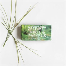 Plantaardige Botanische Tuinenzeep Mirte Papyrus Werfzeep