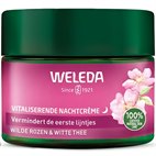 Vitaliserende Nachtcreme Wilde Rozen en Witte Thee voor 30+ Huid 40 ml Weleda