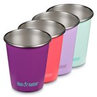 Gekleurde RVS Pint Cup Beker 296 ml Set van 4 Klean Kanteen
