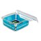 Glazen Vershoudbakje Vierkant 1200 ml Glasslock
