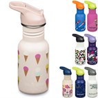 RVS Schoolbeker Lekdicht Flip Seal Sport Cap Classic Met Rietje 355 ml Klean Kanteen