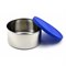 Tweedekans RVS Lunchbakjes Rond Plasticvrij Set van 3 Blauw Made Sustained