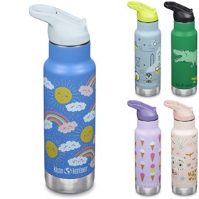 Kid Kanteen Insulated Narrow Classic Thermosfles met Flip Sportdop 355 ml Klean Kanteen