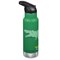 Kid Kanteen Insulated Narrow Classic Thermosfles met Flip Sportdop 355 ml Dino Skate Black Klean Kanteen