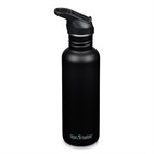 Klean Kanteen Flip Sport Cap Single Wall Classic 800 ml Drinkfles RVS Black