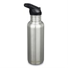Klean Kanteen Flip Sport Cap Single Wall Classic 800 ml RVS Drinkfles RVS Brushed Stainless