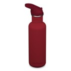 RVS Drinkfles Flip Seal Sport Cap Lekdicht met Rietje Classic 800 ml Garnet Klean Kanteen