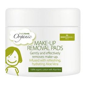 Make-Up Removal Pads 30 stuks Simply Gentle