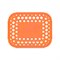 Lunchbots Medium  Dots Cover voor RVS Broodtrommel 15x12x4 LunchBots