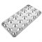 Set RVS Tray voor 72 Ronde IJsblokjes Ecozoi