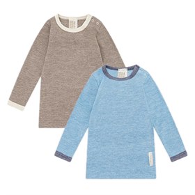 Babyshirt Biologisch Katoen Wol Zijde Comazo