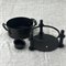 Fonduepan met prikkers Plaatstalen Pan Zonder Teflon Netherton Foundry