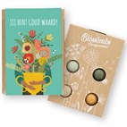 Blossombs Bio Cadeautje Mini Goftbox met 4 Bloembommetjes Blossombs