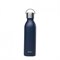 Tweedekans Effen Thermosfles Lekdicht van Gerecycled RVS Donkerblauw 600 ml Qwetch