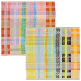 Handdoek van Katoen Restanten Wild Weave 50x50 cm Foekje Fleur