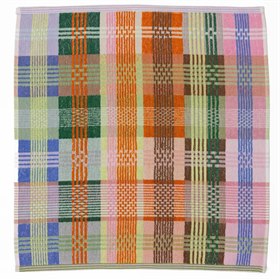 Handdoek van Katoen Restanten Wild Weave 50x50 cm Serie 106 Foekje Fleur