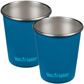 Tweedekans 5 x Gekleurde RVS Pint Cup Beker 296 ml Klean Kanteen