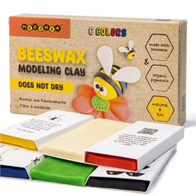 Bijenwas Klei 6 Kleuren Medenka