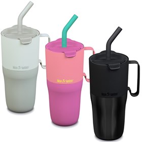 Thermosbeker met Flip Rietjes Deksel, 769 ml Klean Kanteen