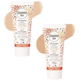 Biologische CC Cream Getint en Anti-Age 30 ml Charlotte Bio