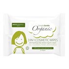 3-In-1 Biologisch Katoenen Wegwerpdoekjes met Aloe Vera 25 stuks Simply Gentle
