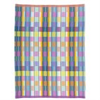 Theedoek van Katoen Restanten Basket 50x70 cm Serie 92B Foekje Fleur