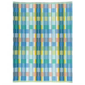 Theedoek van Katoen Restanten Basket 50x70 cm Serie 92A Foekje Fleur