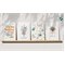 Set van 4 Ansichtkaarten met Bloemzaadjes Gerecycled Papier A6 Sterkte Growing Paper