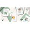 Set van 4 Ansichtkaarten met Bloemzaadjes Gerecycled Papier A6 It's a Match Growing Paper