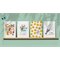 Set van 4 Ansichtkaarten met Bloemzaadjes Gerecycled Papier A6 Felicitatie Growing Paper