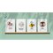 Set van 4 Kaarten met Bloemzaadjes Gerecycled Papier A6 Dieren Liefde Growing Paper