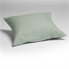 Sale 50x60 Kussensloop Bio Katoen Flanel Groen Yumeko