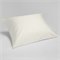 Sale 50x60 Kussensloop Bio Katoensatijn Warm Wit Yumeko