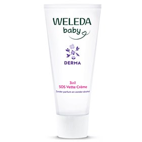 Derma Baby SOS 3-in-1 Vette Creme 50 ml Weleda