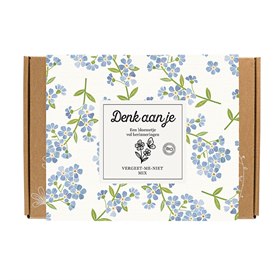Gift Box Small met 7 Bio Zaadbommetjes Vergeet-me-niet Blossombs