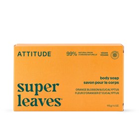 Super Leaves Body Soap Bar 113 gr Attitude