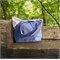 Shopper Biologisch Katoen met Rits en Binnenvak 54x40x18 Indigo Blue NoMorePlastic