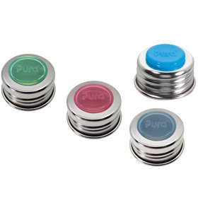 Pura RVS Dop met Siliconen Afsluitdisk Lekdicht Pura