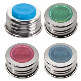 Pura RVS Dop met Siliconen Afsluitdisk Lekdicht Pura