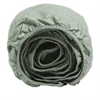 90x200 Hoeslaken Percal Bio Katoen - donkere kleuren Groen Yumeko