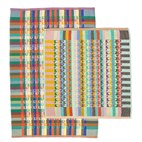 Theedoek en Handdoekset Other Half van Katoenrestanten Foekje Fleur