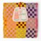 Handdoek van Katoen Restanten Checkered Check  50x50 cm Foekje Fleur