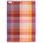 Theedoek van Katoen Restanten Checkered Check 50x70 cm Serie 86A Foekje Fleur